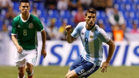 Football Soccer - Mexico v Argentina- International Friendly- 2016 Rio Olympics